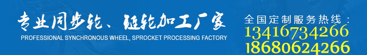 專業(yè)同步輪、鏈輪加工廠家